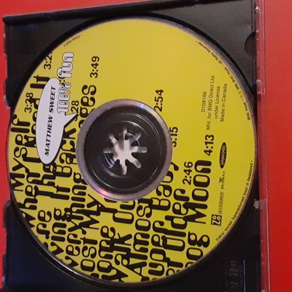 Matthew Sweet 100% Fun CD
